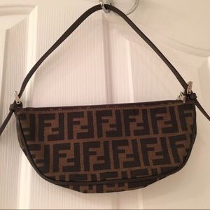 Authentic vintage fendi zucca purse